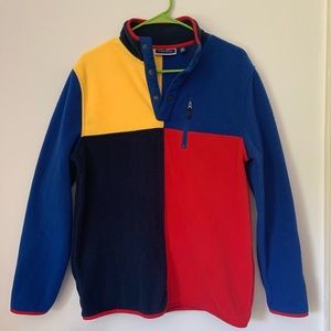 colour block fleece!!